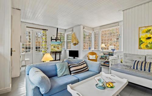 Posezení v ubytování 3 Bedroom Pet Friendly Home In Vejby