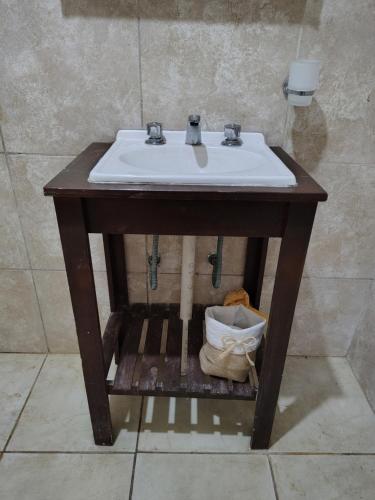 Et badeværelse på DON CASTRO ALOJAMIENTO