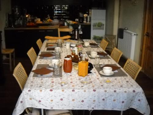 Mad på bed and breakfast-stedet eller i nærheden