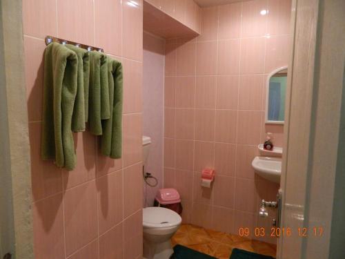 Ванная комната в Hotel Druzhba