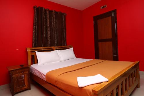 Кровать или кровати в номере Hillside Green Valley Comfort Stay