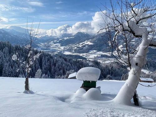 Hof zur Linde durante el invierno