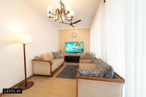 Televisyen dan/atau pusat hiburan di Don Residencies & Apartments Dehiwala - Mount Lavinia