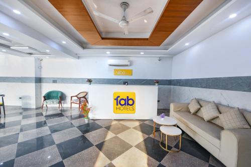 Posezení v ubytování FabHotel Vibe