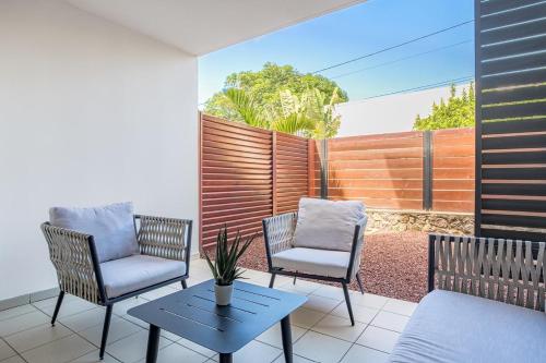 L'Etang Salé Les Bains Appartement 1 chambre accès plage à 50m à pied