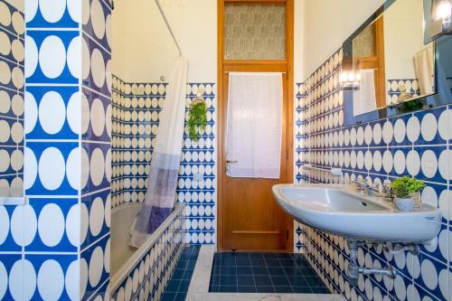 Koupelna v ubytování Villa Angelina