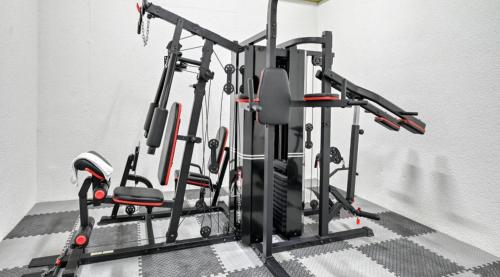 Fitness centrum a/nebo fitness zařízení v ubytování Apartament Michałek MountainAparts