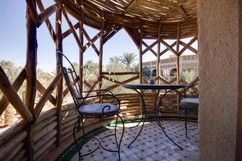 Μπαλκόνι ή βεράντα στο Hotel ksar merzouga