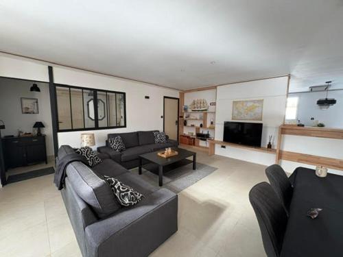 Maison clim-jardin - proche mer - 6 couchages - ideal planchistes