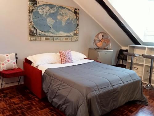 Letto o letti in una camera di La Mole apartment