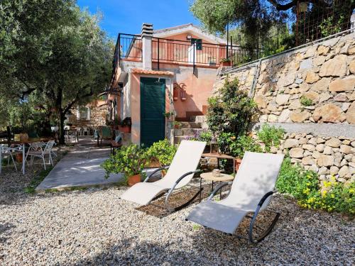 Κήπος έξω από το Gli Orti sul mare 1 Vista mare