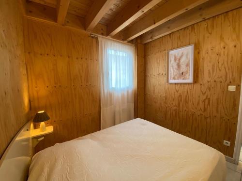 Postel nebo postele na pokoji v ubytování Cottage 19 Bulle Der jusque 8 Personnes vue Lac du Der
