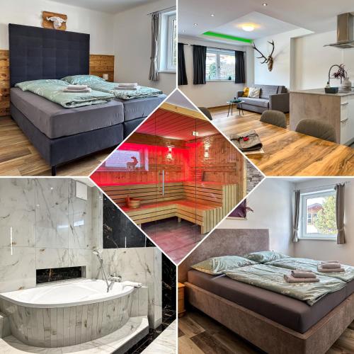 Our's Living - modern Apartments with Sauna near Kitzbüheler Alpen ski lift