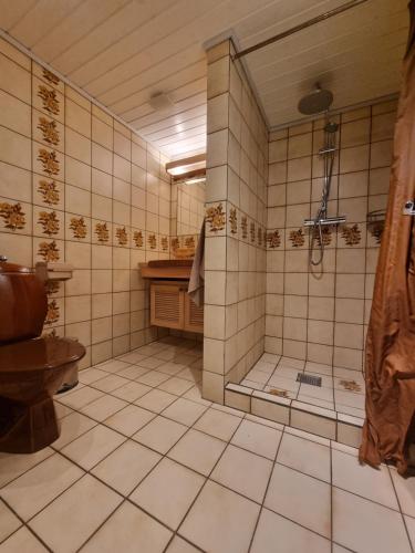 Koupelna v ubytování South Family Hideaway