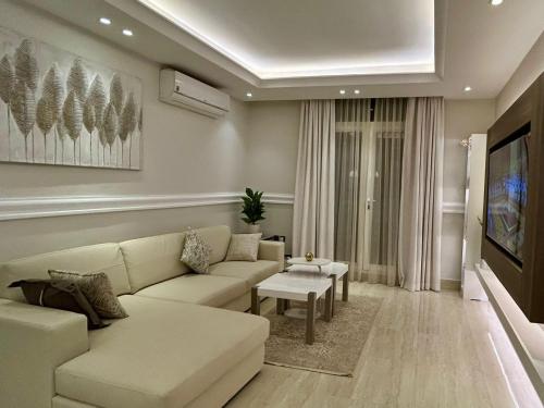 Posezení v ubytování Prestige Hitting Residence