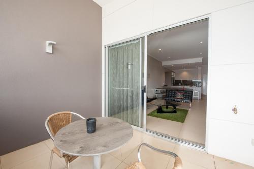 Η κουζίνα ή μικρή κουζίνα στο Laguna Serviced Apartments