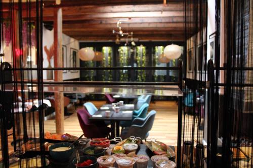 Posezení v ubytování Nikii Boutique Hotel