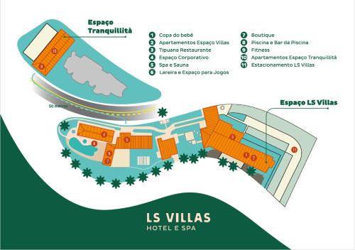 Κάτοψη του LS Villas Hotel & Spa