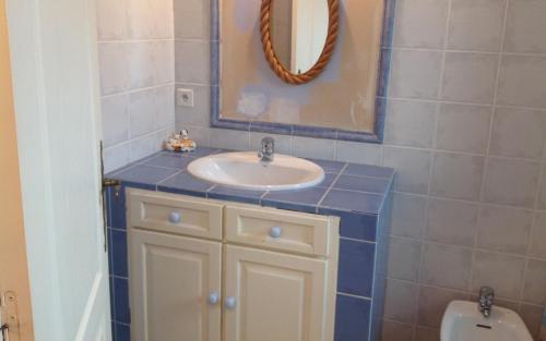 Koupelna v ubytování Lotissement campagne la tour g2561