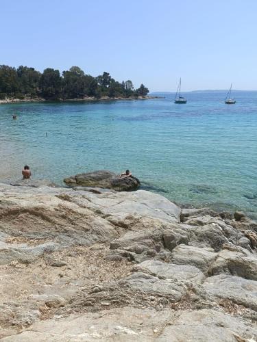 Photo de la galerie de l'établissement T2 with terrace in La Fossette, au Lavandou