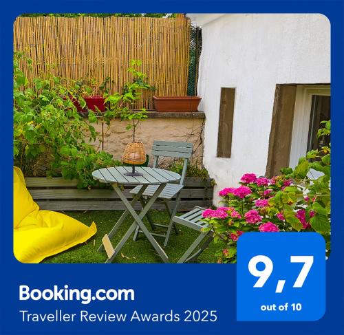 Le studio dans le jardin.