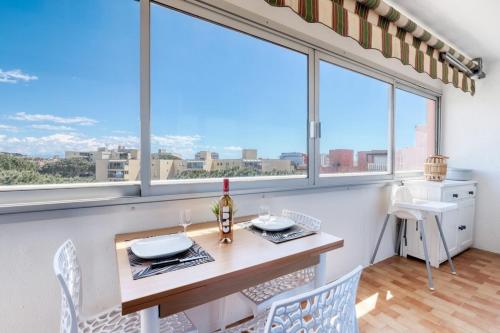 T2 600 m from the beach! Air-conditioned