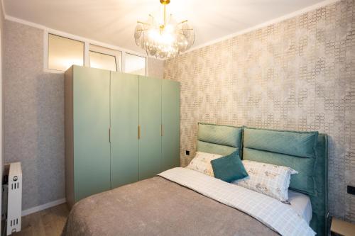 Ένα ή περισσότερα κρεβάτια σε δωμάτιο στο Sea Star with Sea View