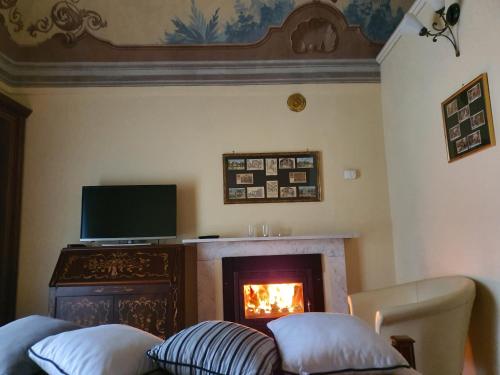 Μια τηλεόραση ή/και κέντρο ψυχαγωγίας στο Villa Durando