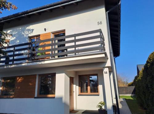 Budova, kde se aparthotel nachází