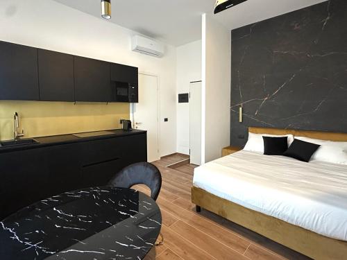 Postel nebo postele na pokoji v ubytování Maison Laurent