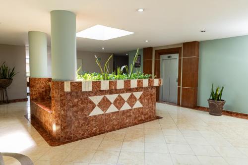 Ο χώρος του λόμπι ή της ρεσεψιόν στο Hotel San Juan Centro
