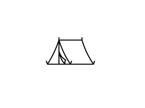 a diagram of a cube with a pyramid at Camping Intercamp Tatranec in Tatranská Lomnica