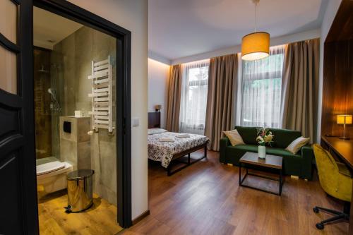 Kúpeľňa v ubytovaní Hotel Victoria