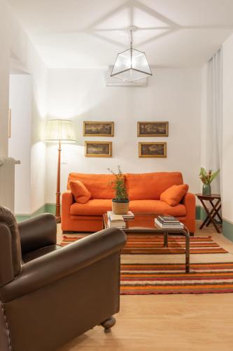 Zona de estar de Popolo Charming Apartment