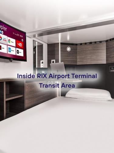 an image of an inside rk airport terminal transit area at Kepler Club Riga Airport Hotel - Airside EU Transit Area - Only Schengen in Rīga