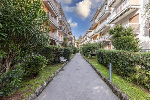 Jardín al aire libre en Rapallo-Portofino, Chic and Cozy apt with pool