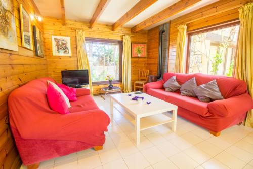 Chalet with pool, Wifi and Smart TV