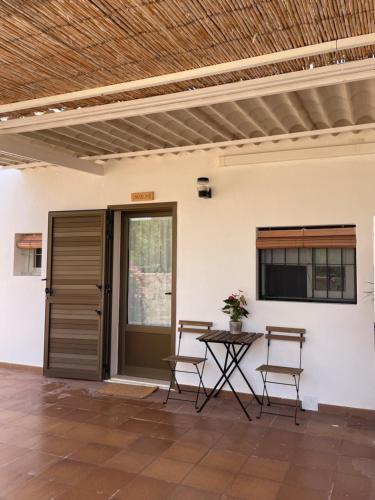Balkón nebo terasa v ubytování Apartamentos Carabela