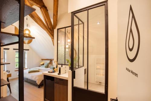 Koupelna v ubytování B&B Weselo