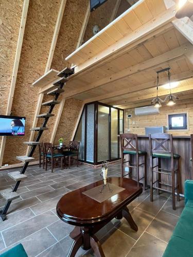 TV a/nebo společenská místnost v ubytování Apartman Vučković