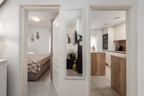 Køkken eller tekøkken på La Vista Apartment