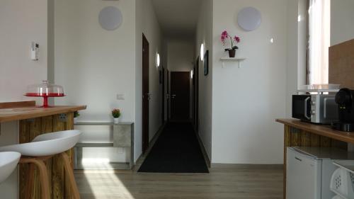 Kuchyň nebo kuchyňský kout v ubytování Podere Monfalcone guest house