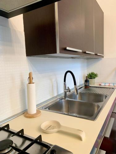 Dapur atau dapur kecil di Anita's Luxury Home