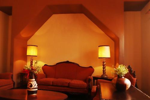 Posezení v ubytování Casa Mendoza Inn