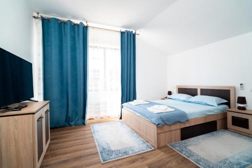 Postel nebo postele na pokoji v ubytování Casa Amina