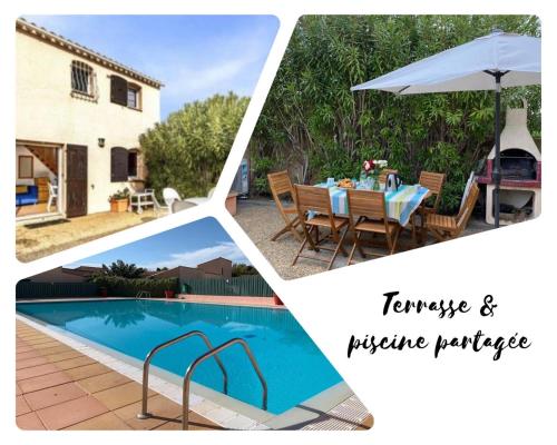 Villa Lauriers roses - Clim Wifi parking - Piscine dans résidence - MARINA ST CYPRIEN