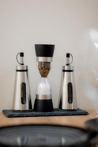 Utensilios para hacer té y café en Argi's House