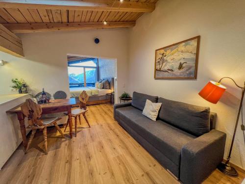 Χώρος καθιστικού στο Alpine Apartments St-Sigmund