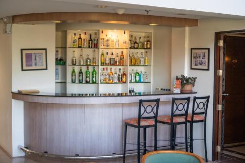 Lounge nebo bar v ubytování Hotel Fleuris