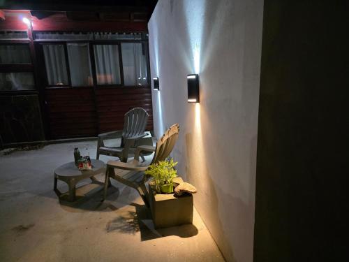 Ruang duduk di Hospedaje Del Rosario